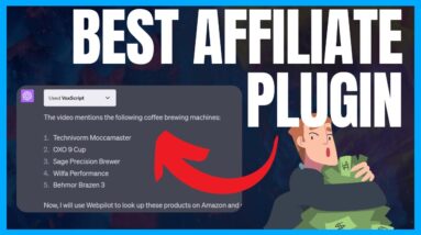 This ChatGPT Plugin Just Changed Amazon Affiliate Marketing
